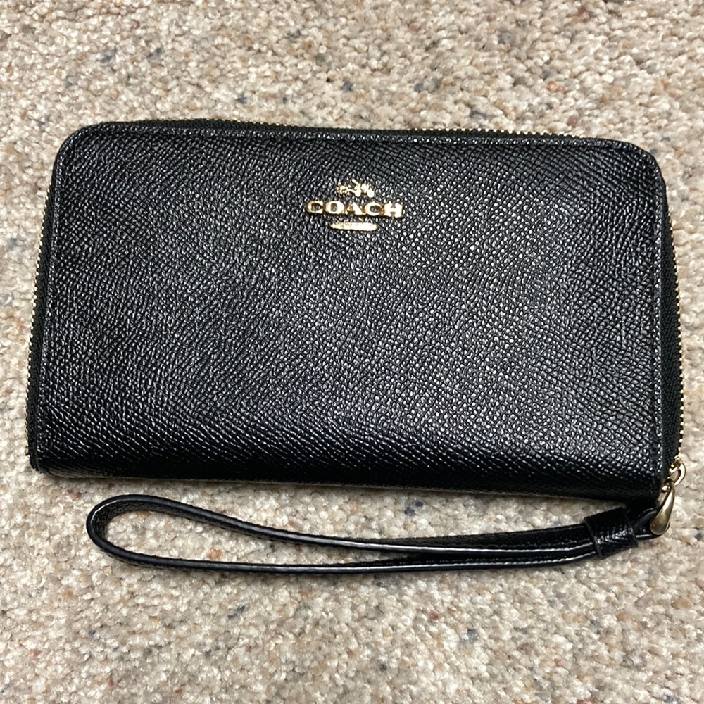 Coach Black Tech Wallet
